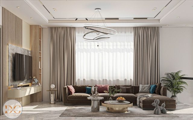 Bố trí các khu vực hợp lý giúp tăng sự ổn định cho ngôi nhà