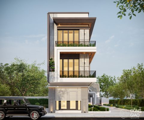 Thiết kế tạo nên sự cân bằng và nổi bật cho công trình