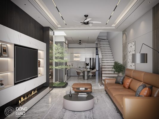 Các khu vực trong nhà nên có sự kết nối liền mạch