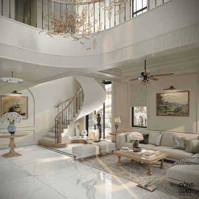 Sự giao thoa giữa phong cách cổ điển và ngôn ngữ thiết kế hiện đại